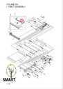 CANON FL3-4920-000 ITB PLATE, BLADE (iRAC7055-C9280-C7580I) (OEM)