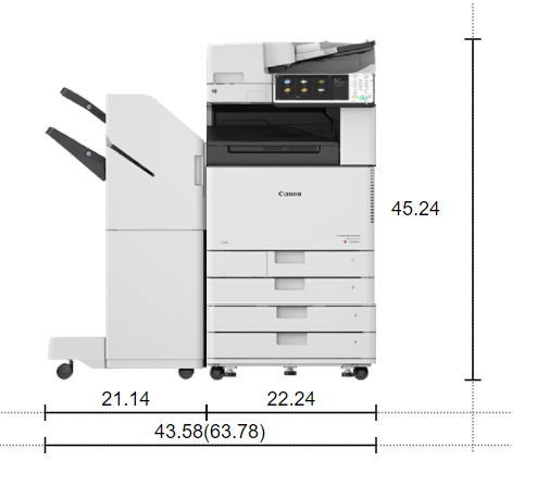 Photocopieur couleur Canon IRAC 3530i - Format A3 - Deb Shop