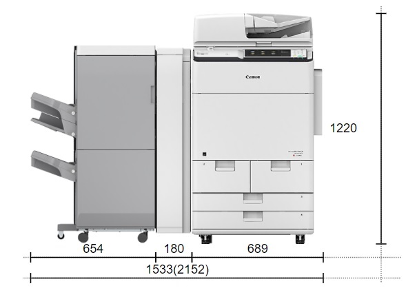 CANON ADVANCE C7565i ImageRUNNER [1191C002AA] with Staple Finisher-X1