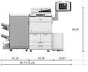 Canon ImageRUNNER ADVANCE DX 8705i (105PPM) [4083C003AA]