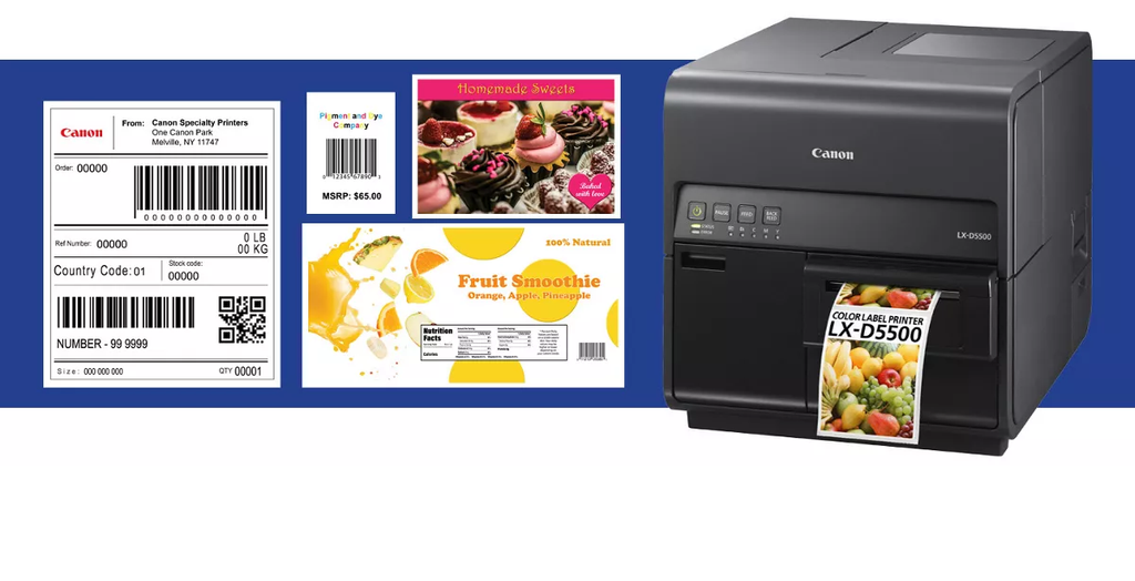 CANON LX-D5500 4" LABEL PRINTER INKJET (4974B003)