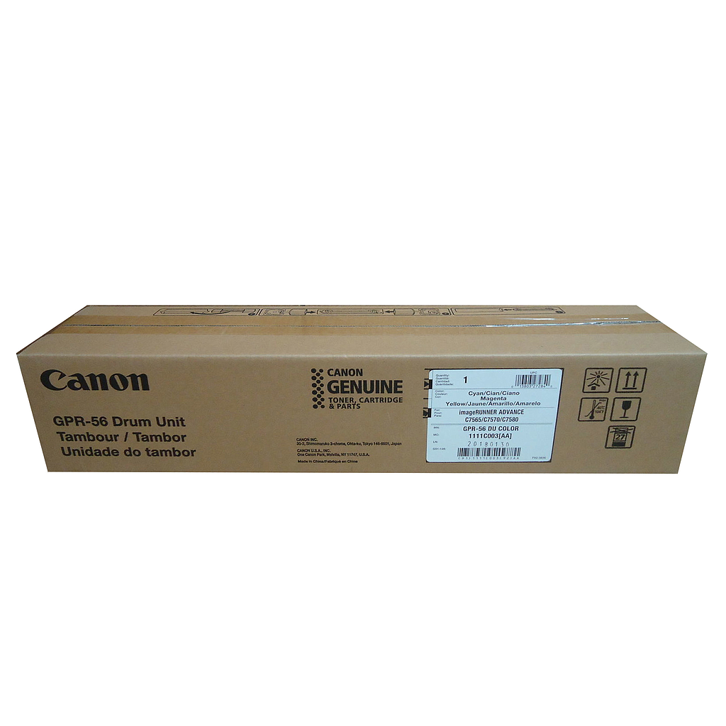 [1111C003AA] GPR-56 DRUM UNIT COLOR (iRA DX C7780i/C7580i SERIES) CANON 1111C003AA (OEM)