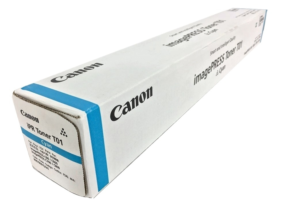 [8067B001AA] T01 Cyan Toner Canon Genuine 8067B001AA (OEM)