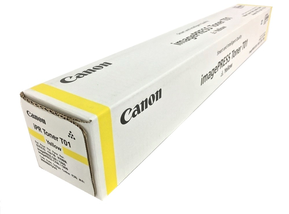 [8069B001AA] T01 Yellow Toner Canon Genuine 8069B001AA (OEM)