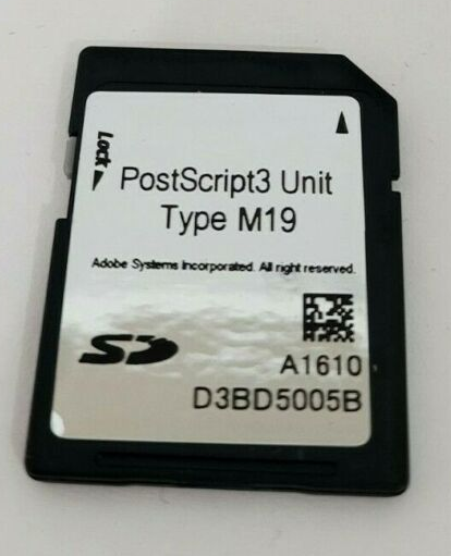 RICOH 417505 (417504) POST SCRIPT3 TYPE M19 (MPC2004-C6004)