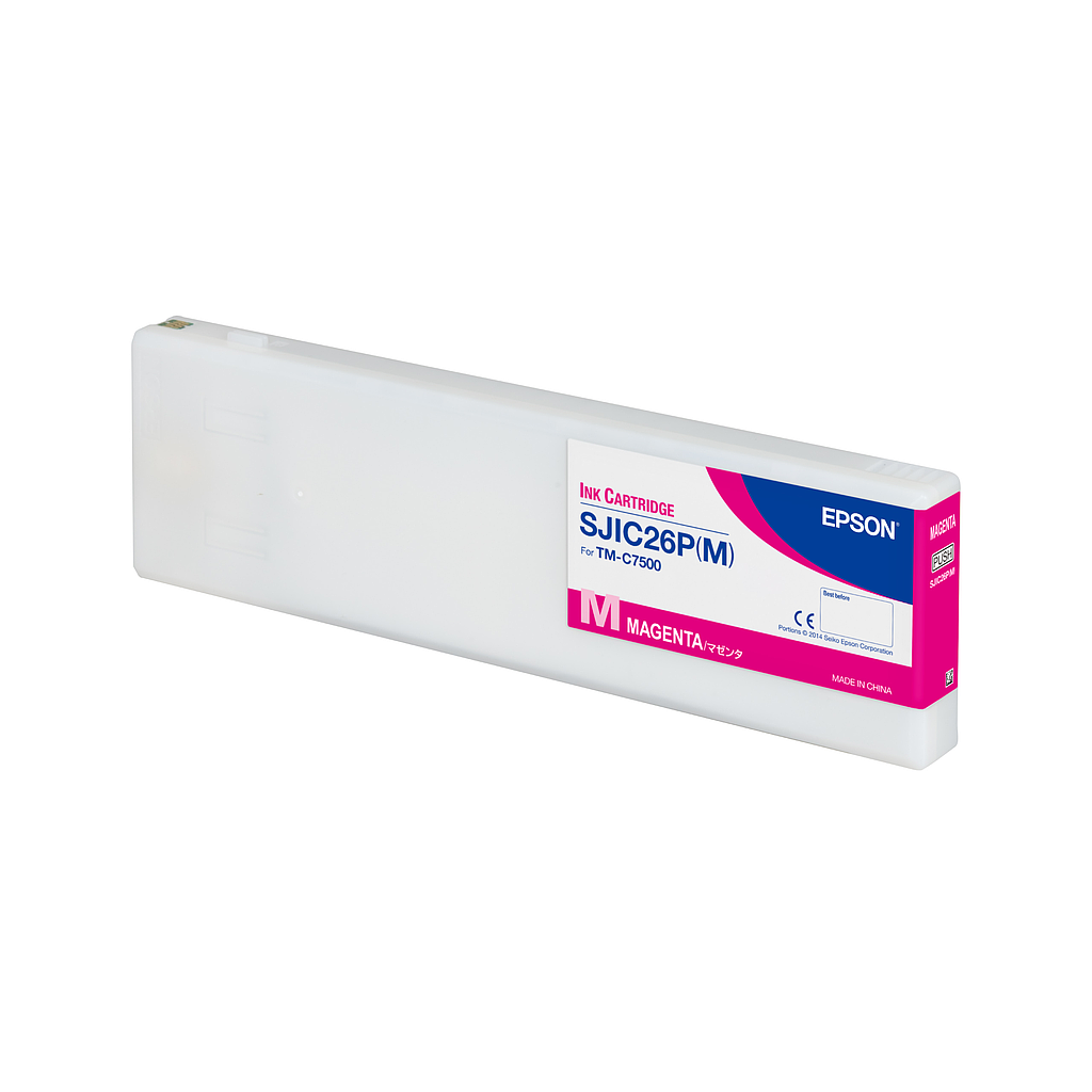 [C33S020616] Epson ColorWorks C7500 Ink Magenta-Matte C33S020616 SJIC26P(M) TM-C7500 Series