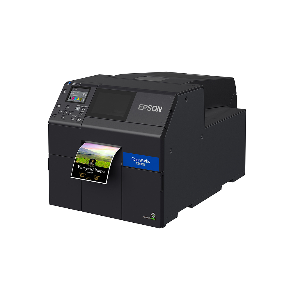 [C31CH76A9991] Epson ColorWorks C6000A {Gloss} (CW C6000A C31CH76A9991) 4" Color Label Printer Auto-Cutter