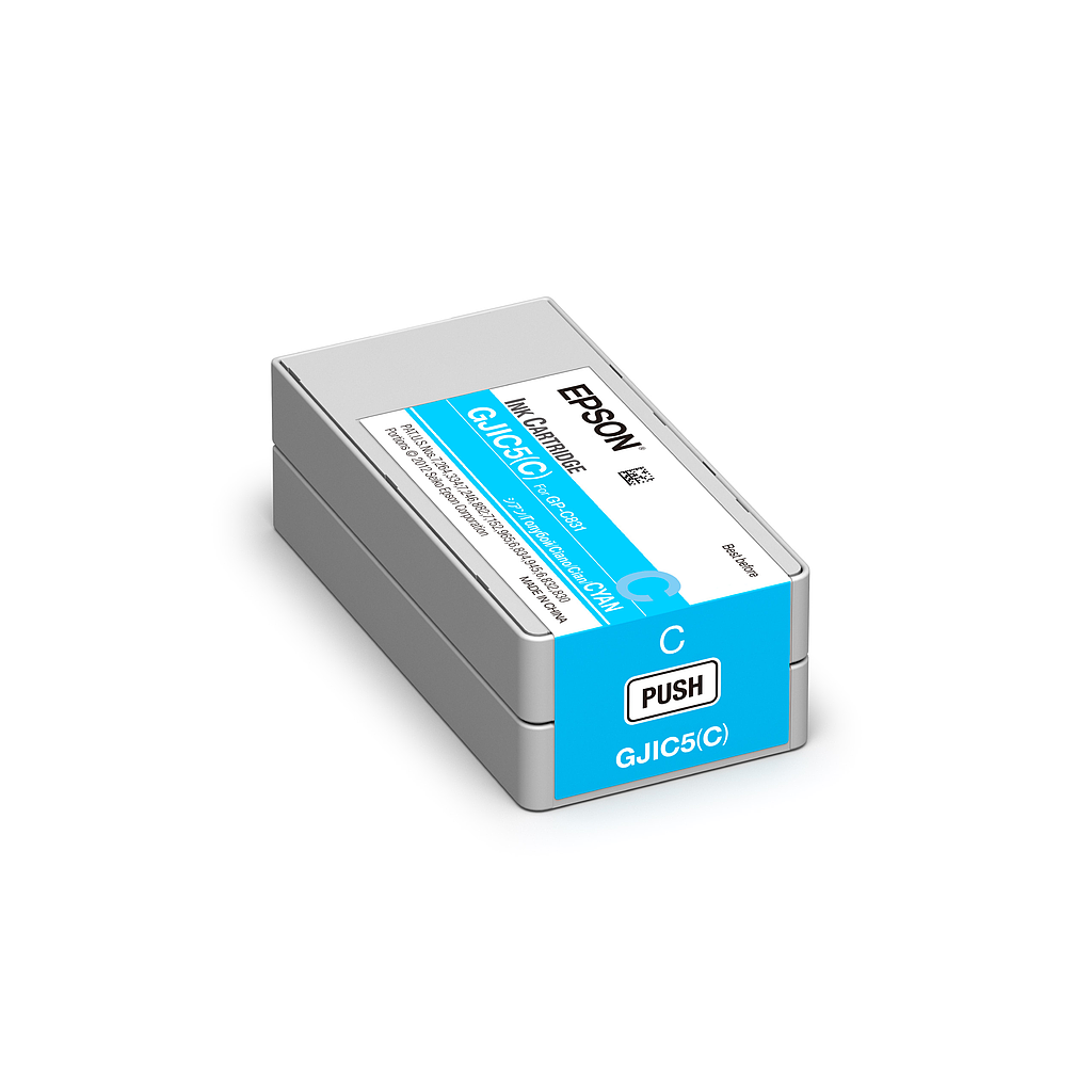 Epson ColorWorks 831 Ink Cyan Cartridge C13S020564 GJIC5(C)