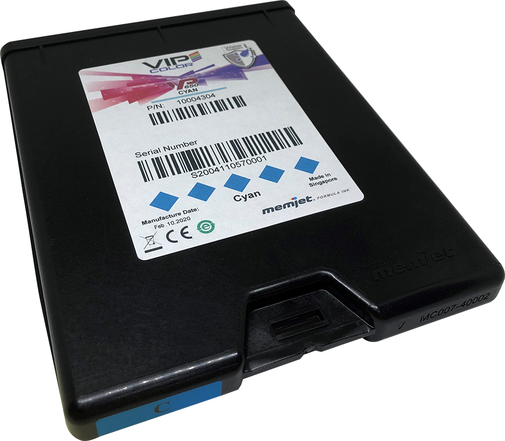 [VP-650-IS02A] VIPColor VP-650-IS02A CYAN 200ML INK CARTRIDGE (VP550/VP650)