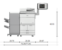 CANON  ImageRUNNER ADVANCE 8595i II [0192C002AA] (95 ppm)