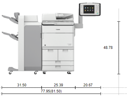 CANON ADVANCE 8595i ImageRUNNER [0192C002AA] (95ppm)