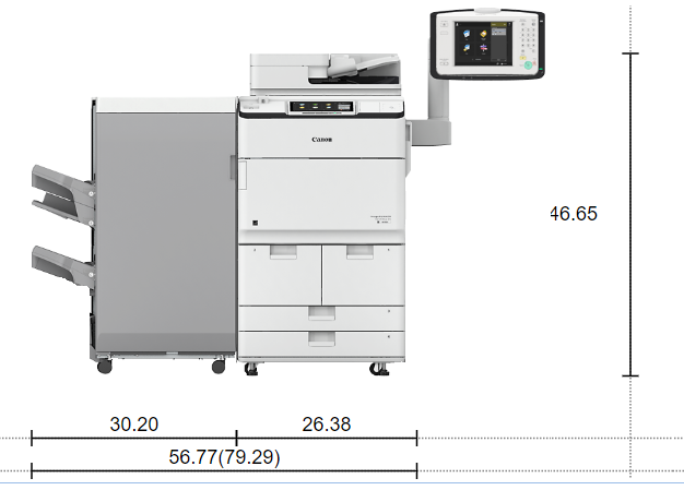 Canon ADVANCE DX 8705i imageRUNNER [4083C003AA] (105 ppm)