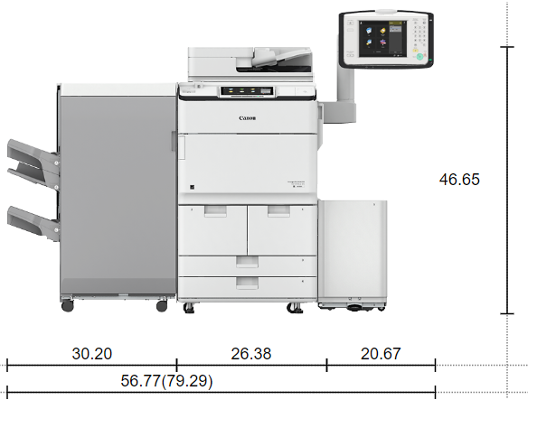 Canon ADVANCE DX 8705i imageRUNNER [4083C003AA] (105 ppm)