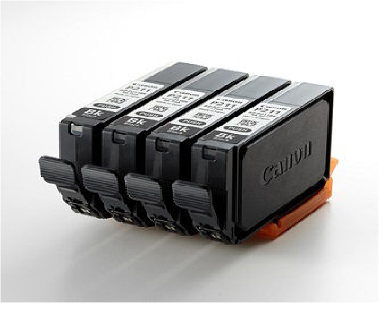 [9036B004AA] Genuine Canon CX-G2400/LX-D1300 Black Dye-Based Ink Cartridge (4-PACK) 9036B004AA BJI-P211BK(4P) (K)