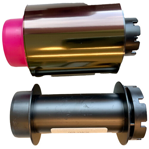 Genuine Canon 2495C002AC IXR-YMCK Ymck Thermal Ribbon (SINGLE SIDE PRINTING: 500 CARDS / ROLL) (IX-R7000)