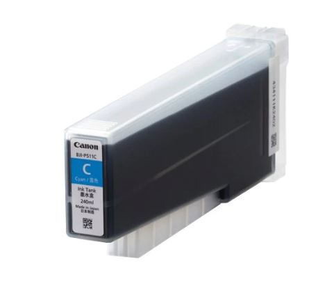 CANON 4981B003AB/4981B003AA BJI-P511C CYAN INK TANK (240ml) (LX-D5500