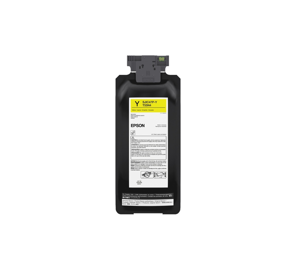 Epson ColorWorks C8000 Ink Yellow 480ml (C13T55N420/SJIC47P(Y)/T55N4)
