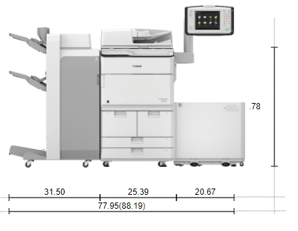 Canon ADVANCE DX 8795i imageRUNNER 4083C060AA (95 ppm)