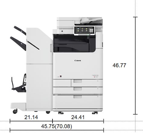Canon ImageRUNNR ADVANCE DX 6870i Multifunction Copier [4962C002AA] (70 ppm)