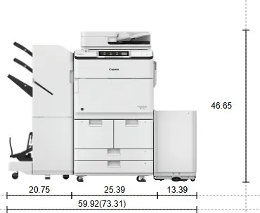 Canon imageRUNNER ADVANCE DX 6780i [4017C003AA] (80 ppm)