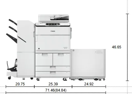 Canon imageRUNNER ADVANCE DX 6780i [4017C003AA] (80 ppm)