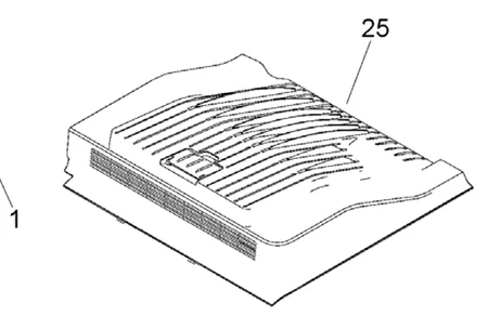 CANON FM1-U134-000 1ST PAPER DELIVERY TRAY ASS'Y (IRA DX C5870i/6870i SERIES) (OEM)