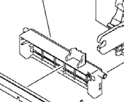CANON FE8-7981-000 HANDLE, DOOR, RIGHT (IRA DX C5870i/6870i SERIES) (OEM)