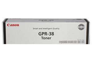 [3766B003AA] GPR-38 BLACK TONER (iRA6055-A6255-6575i SERIES) CANON 3766B003AA (OEM)