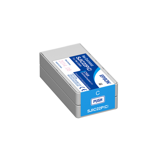 [C33S020581] Epson ColorWorks C3500 Cyan Ink Cartridge C33S020581 SJIC22P(C)