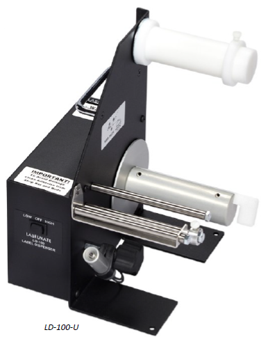 [80-147-0004] LD-200-RS Label Dispensers up to 6.5”-BLACK